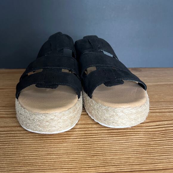 Dr. Scholl's Black Strap Sandals - Picture 9 of 12